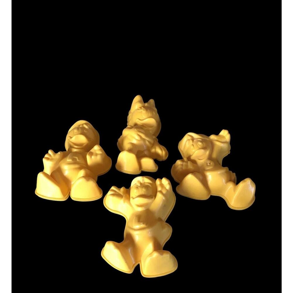 Lot‎ Of 8 Vtg Ducktales Jello Molds Huey Dewey Louie & Webby Daisy Duck Disney
